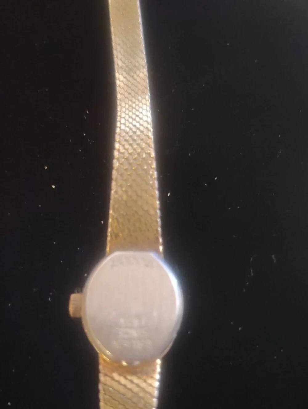 Gold-Tone Women's Bracelet Watch with Crystal Bezel